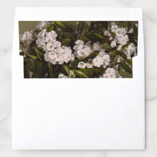 Vintge, pink floral, wedding envelope liner