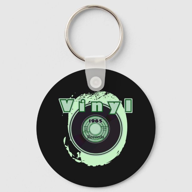 VINYL 45 RPM Record 1965 Keychain (Front)