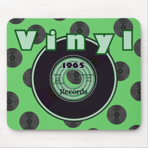 VINYL 45 RPM Record 1965 Label Mouse Pad