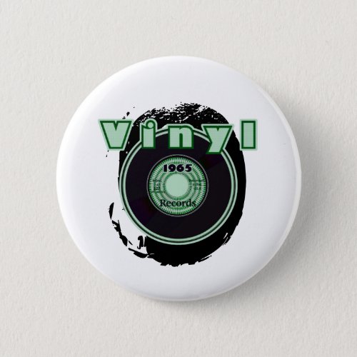 VINYL 45 RPM Record 1965 Pinback Button