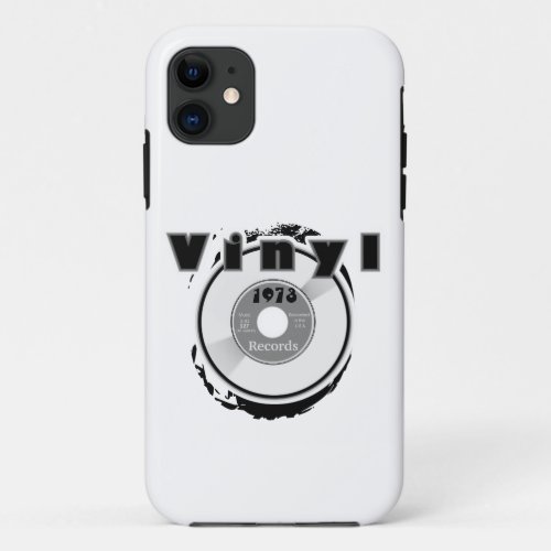 VINYL 45 RPM Record 1973 iPhone 11 Case