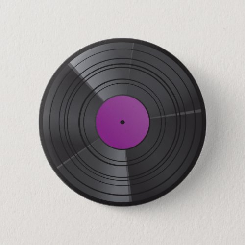 Vinyl Button Purple