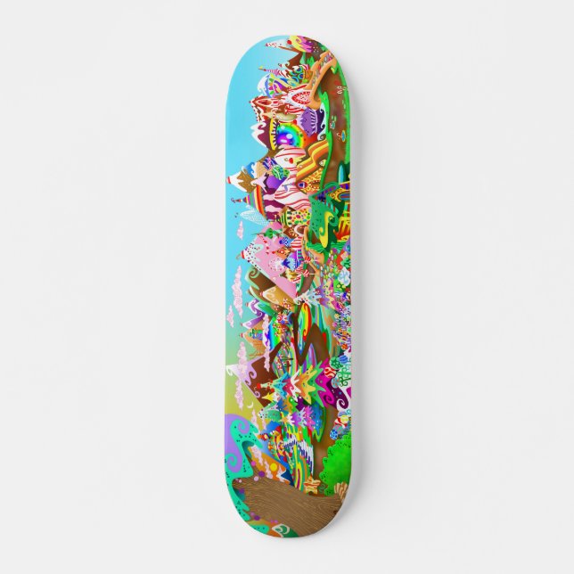 Vinyl Candy's "LAND" Skateboard (Front)