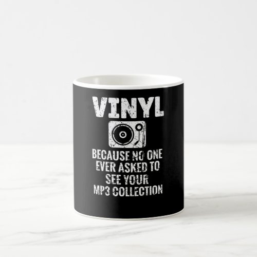 Vinyl Collector  Vinyl Lovers Vinyl Disc Record Coffee Mug