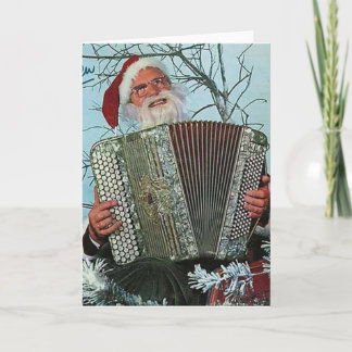 Vinyl Cover Christmas Card