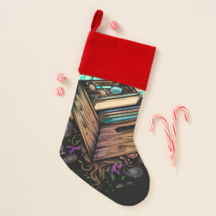 Vinyl Crate Music Christmas Stocking