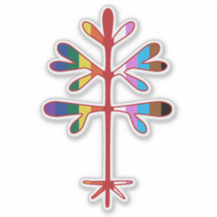 Vinyl Decal with Pride Sapling