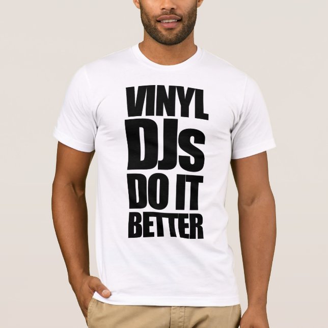 Vinyl Djs T-Shirt (Front)