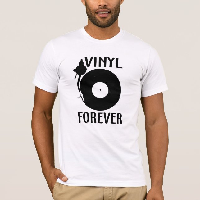 vinyl forever T-Shirt (Front)