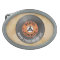 Vinyl Junkie - And Proud of It oval belt buckle