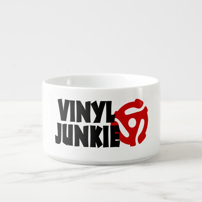 Vinyl Junkie Bowl (Center)