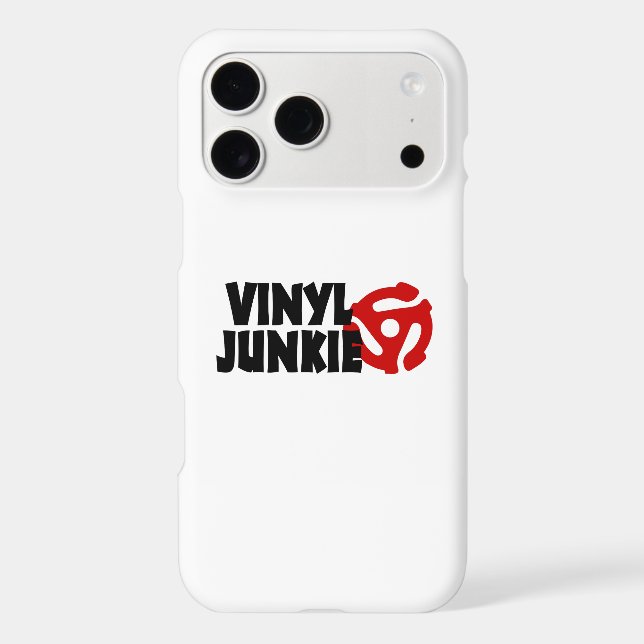 Vinyl Junkie Case-Mate iPhone Case (Back)