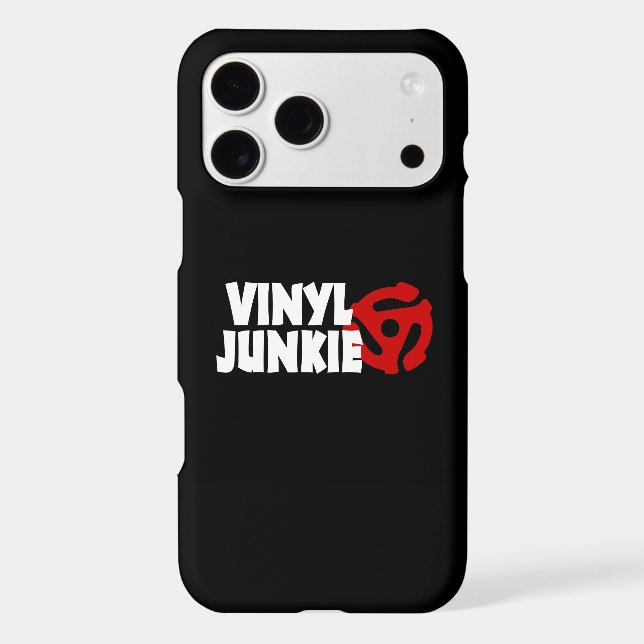 Vinyl Junkie Case-Mate iPhone Case (Back)