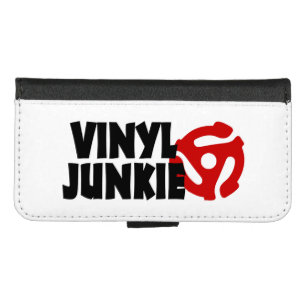 Vinyl Junkie iPhone 8/7 Wallet Case