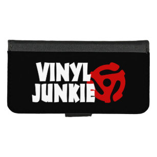 Vinyl Junkie iPhone 8/7 Wallet Case