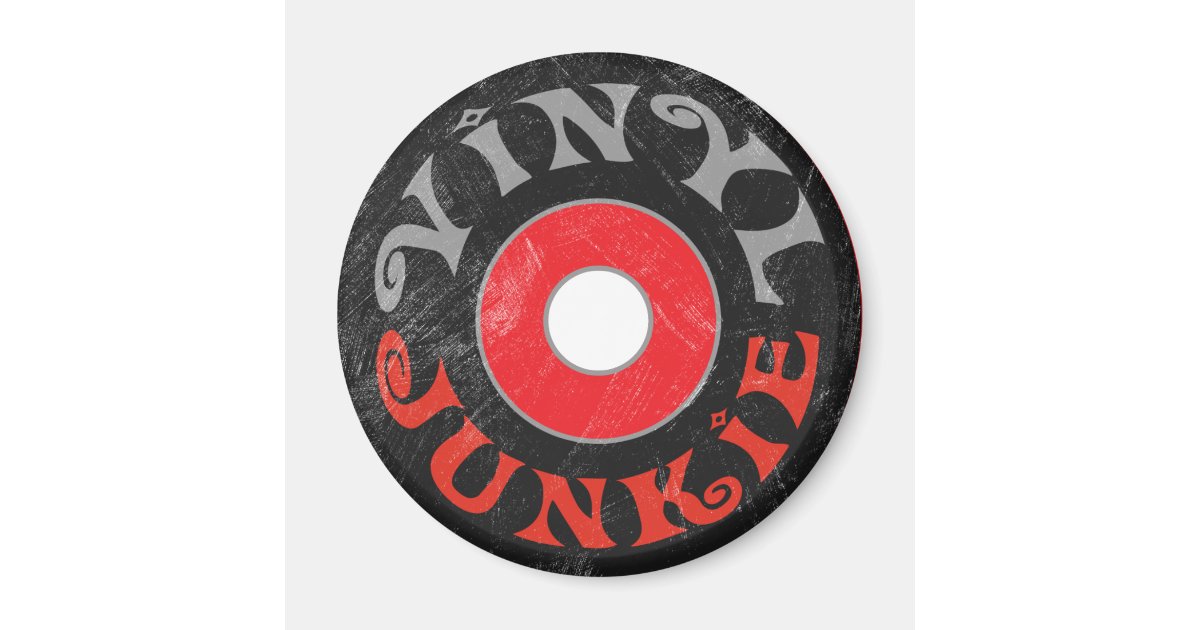 Vinyl Junkie Zazzle