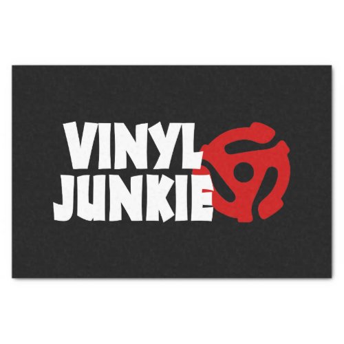 Vinyl Junkie Tissue Paper