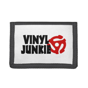 Vinyl Junkie Tri-fold Wallet