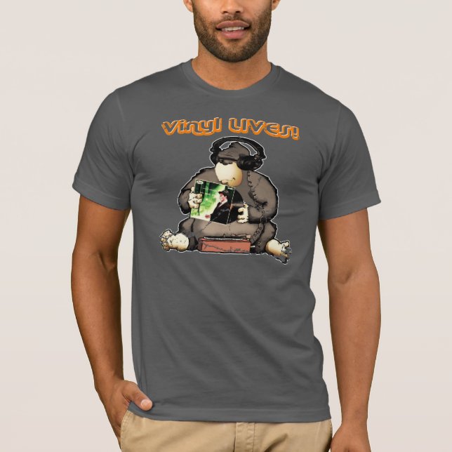 Vinyl Lives T-Shirt (Front)