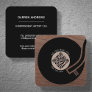 Vinyl LP | Music QR Code Square Business Card