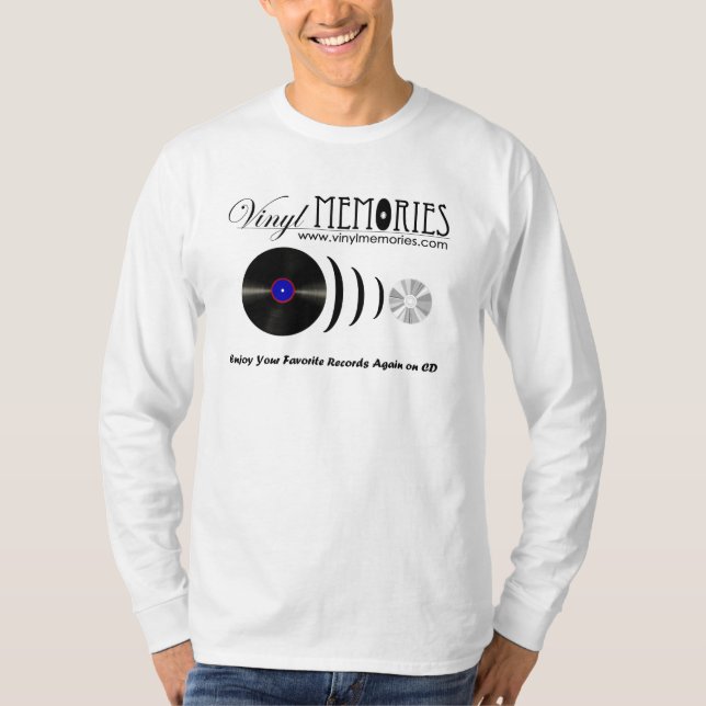 Vinyl Memories Long Sleeve T-Shirt (Front)