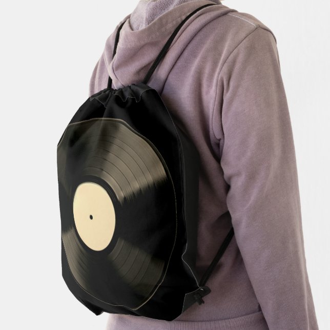 Vinyl Music Record Backpack (Insitu)