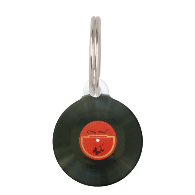 Vinyl Pet Name Tag (Front)