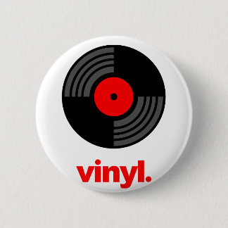 Vinyl Pinback Button
