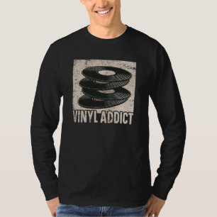 Vinyl Player Vinyl Record Player Music T-Shirt
