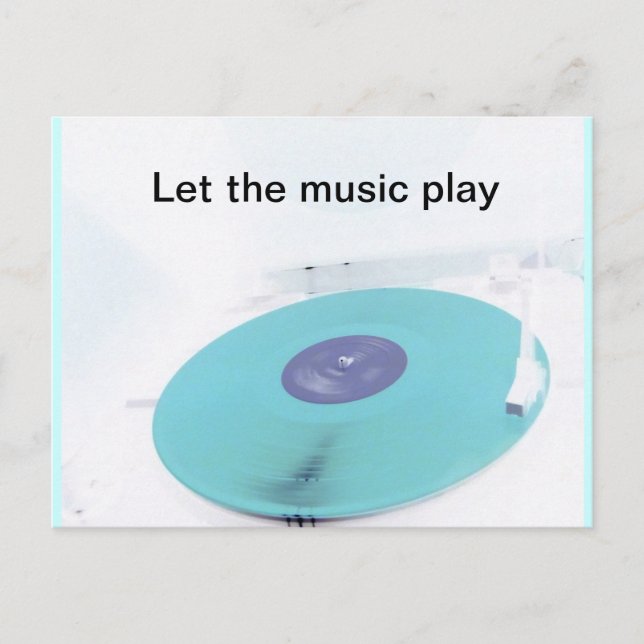 Vinyl Post Postcard (Front)