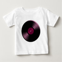 Vinyl Record Album in Pink