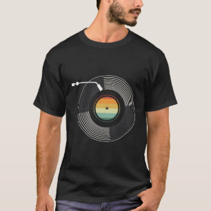 Vinyl Record Album Music Player Audiophile T-Shirt