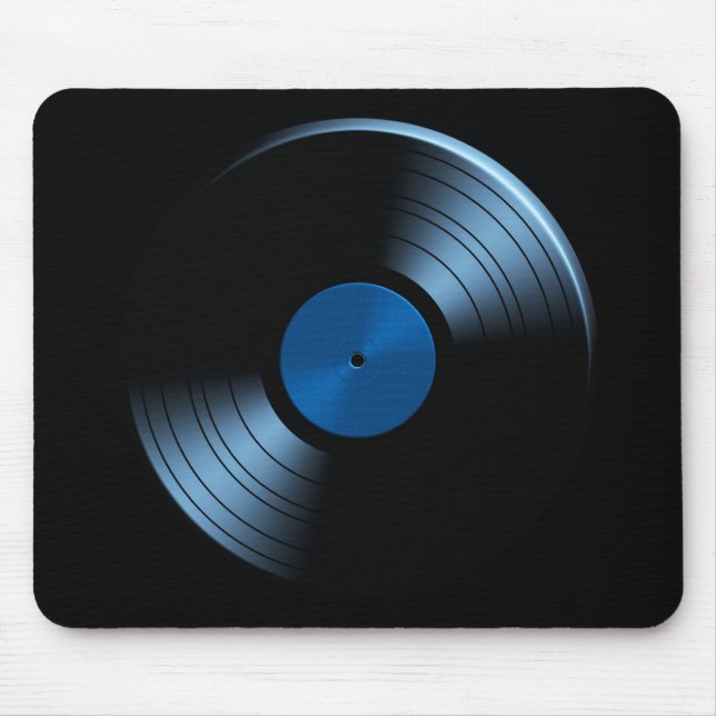 Vinyl Record Album - Very Retro Mouse Pad (Front)