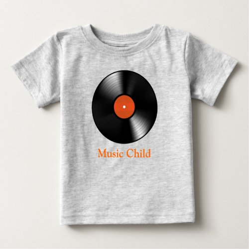 Vinyl Record Baby T_Shirt