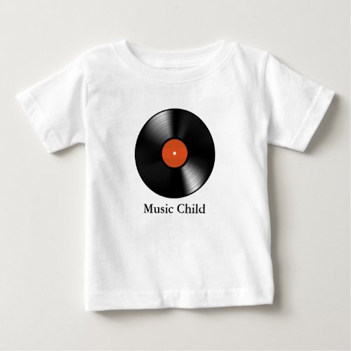 Vinyl Record Baby T_Shirt