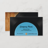 Vinyl Record Business Card (Front/Back)
