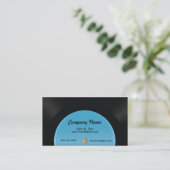 Vinyl Record Business Card (Standing Front)