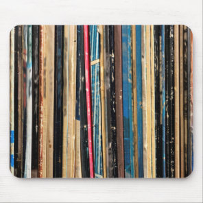Vinyl Record Collector DJ Music Lovers Gift Mouse Pad