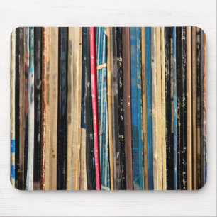 Vinyl Record Collector DJ Music Lovers Gift Mouse Pad