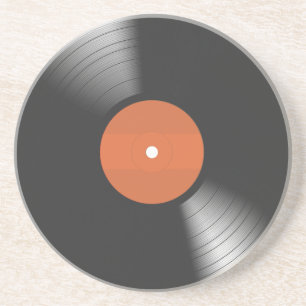 Vinyl Record Drink Coaster