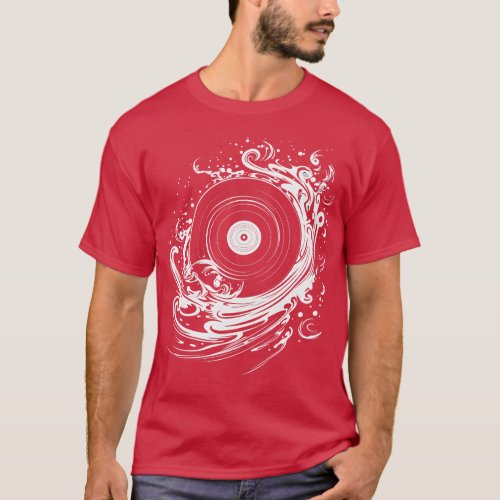 Vinyl Record Fantasy T_Shirt