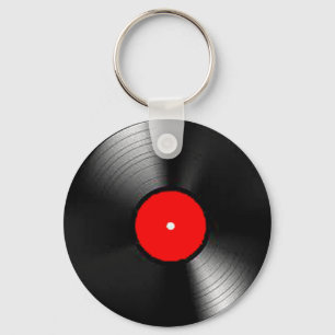 "Vinyl Record" gifts and products Keychain
