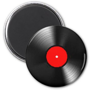 "vinyl Record" Gifts And Products Magnet by yackerscreations at Zazzle