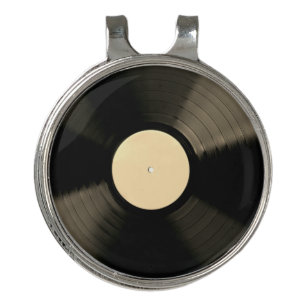 Vinyl Record Golf Hat Clip And Ball Marker