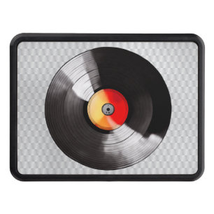 Vinyl Record Hitch Cover