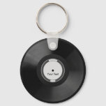 Vinyl.record Keychain at Zazzle