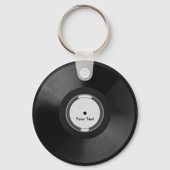Vinyl.record Keychain by akiliking at Zazzle
