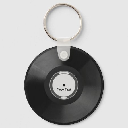 Vinyl.record Keychain