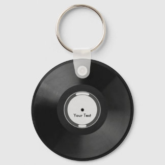 Vinyl.Record Keychain