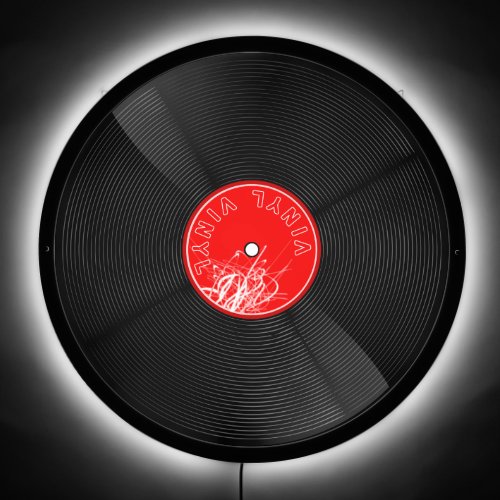 Vinyl Record LED Sign _ Timeless Retro Charm